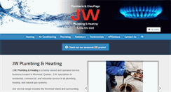 Desktop Screenshot of jwplumbingco.com