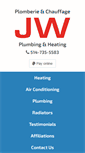 Mobile Screenshot of jwplumbingco.com